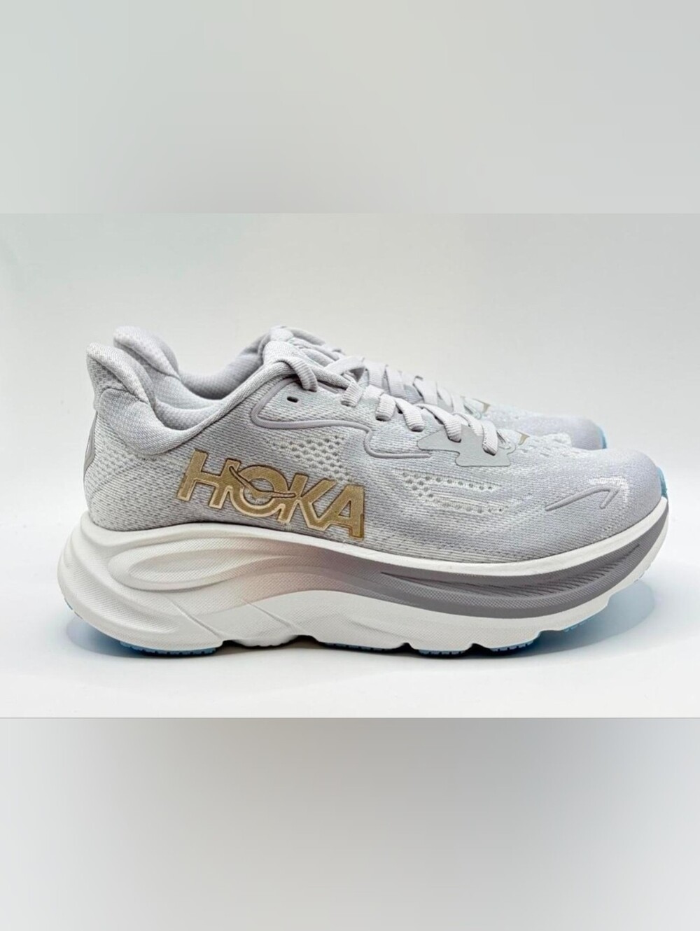 Hoka Clifton 10 Women's Stellar Grey / Galactic Grey Size 7.5B